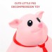 Qehesf Pig-Shaped Squeeze Toy, Stress Relief for All Ages, Fun and Squishy Design, Durable and Safe for Kids