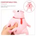 Qehesf Pig-Shaped Squeeze Toy, Stress Relief for All Ages, Fun and Squishy Design, Durable and Safe for Kids